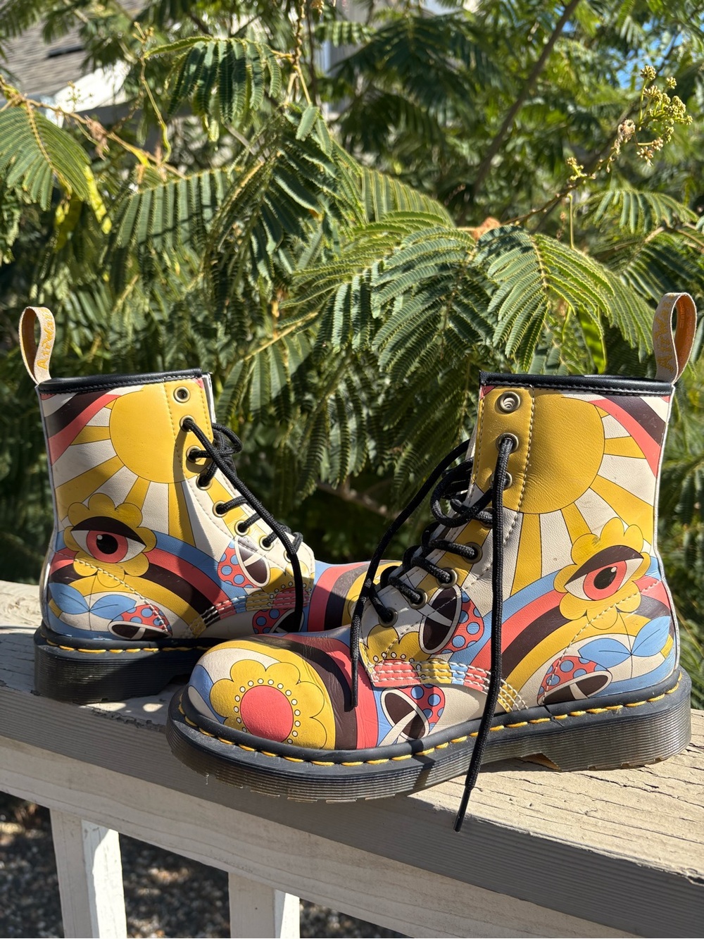 Dr. Martens | 1460| Vegan Leather| Retro Ray Kemble | Sz 7